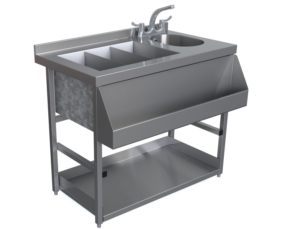 Parry MB-CS12 Modular Bar Cocktail Station W1200mm