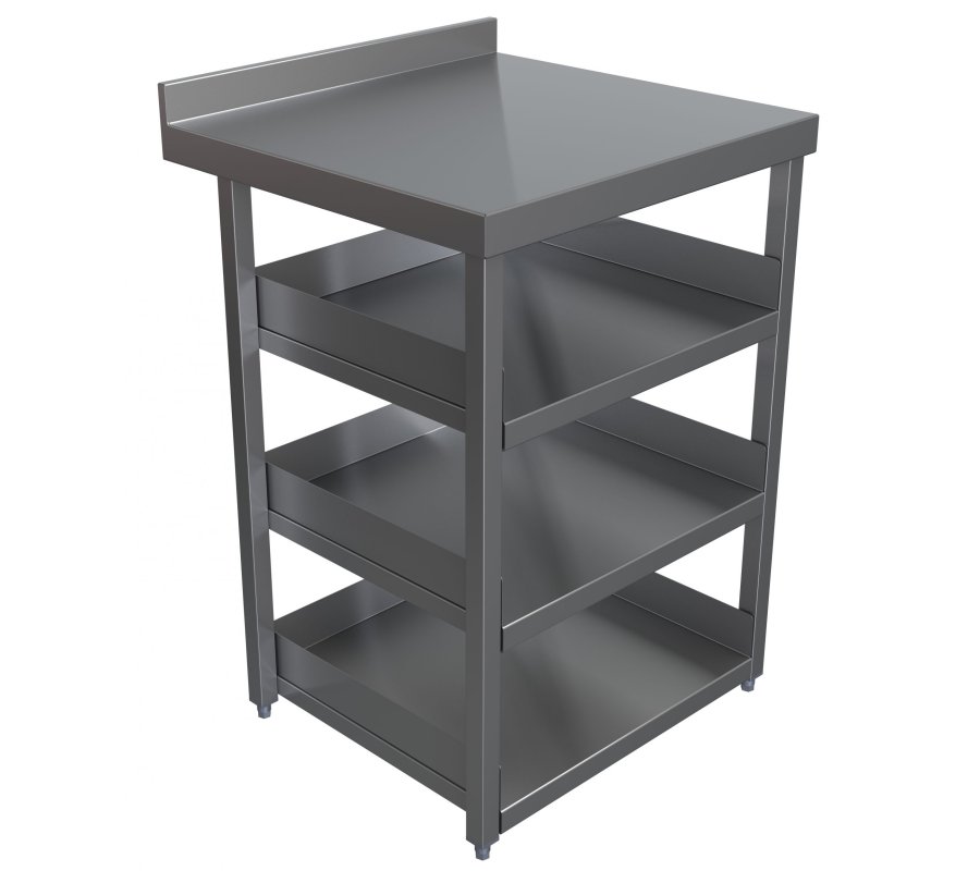 Parry MB-SS6 Modular Bar Shelving Station W600mm