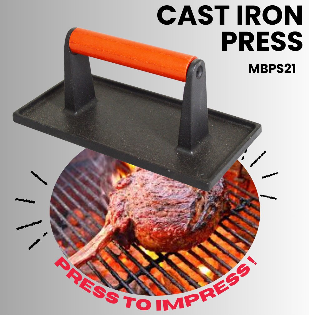 Cast Iron Burger/Meat Press