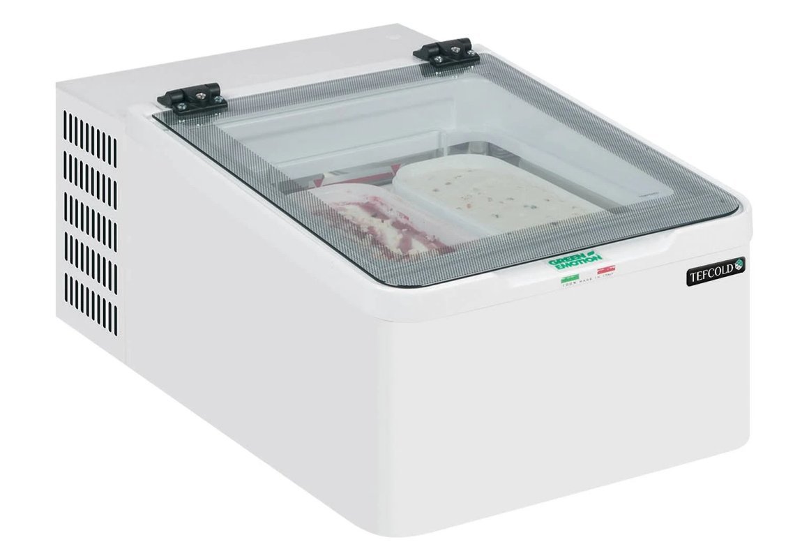Framec Counter Top Scoop Ice Cream Display MINI CREAM 2V