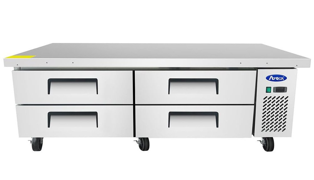 Atosa MGF8453GR 4 Drawer Refrigerated Counter