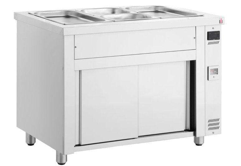 Inomak MHV711 Bain Marie Hot Cupboard 3 x 1/1GN