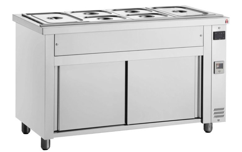 Inomak MHV714 Bain Marie Hot Cupboard 4 x 1/1GN