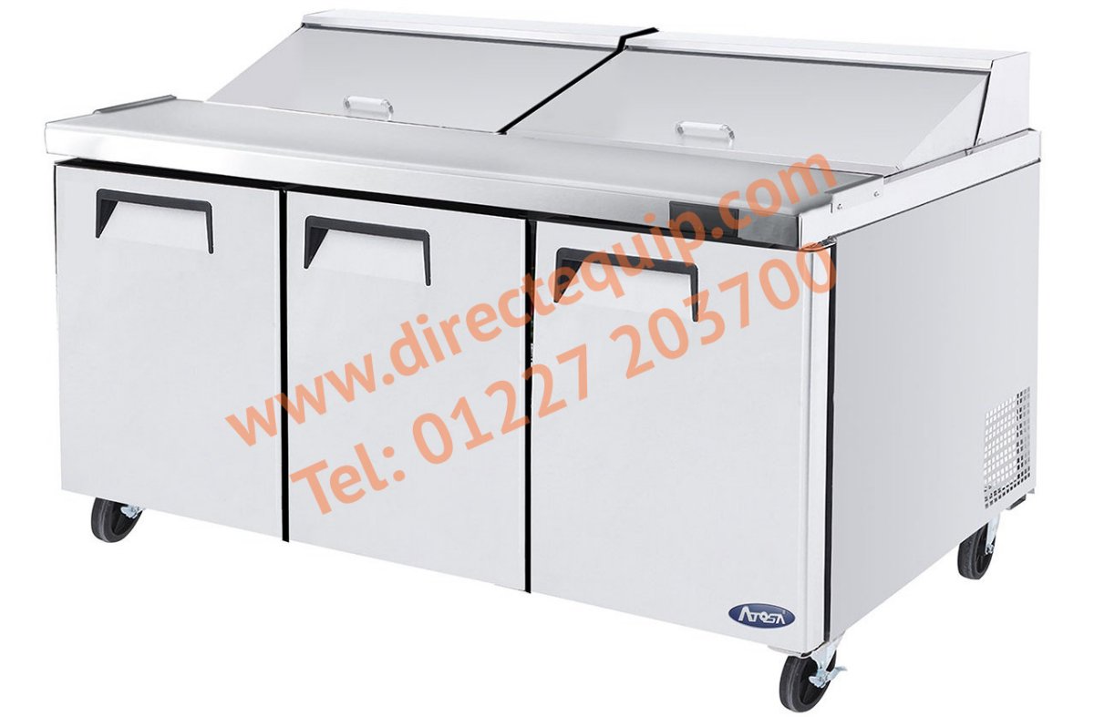 Atosa Refrigerated Salad Prep Counter MSF8304GR