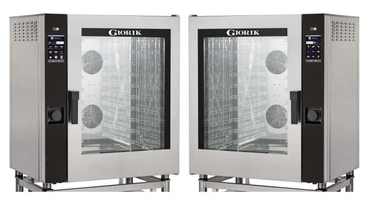 Giorik Movair MTG10W 10 x 1/1GN Gas Combi/Bake Off Oven with Wash System