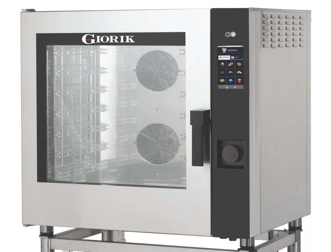 Giorik Movair MTG7W 7 x 1/1GN Gas Combi/Bake Off Oven with Wash System