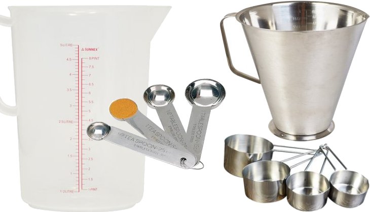 Measuring Cups, Jugs & Spoons