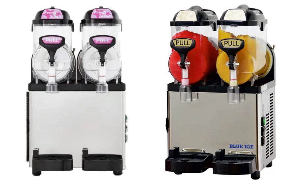 Blue Ice MI7.5X2 Twin Flavour Slush Machine