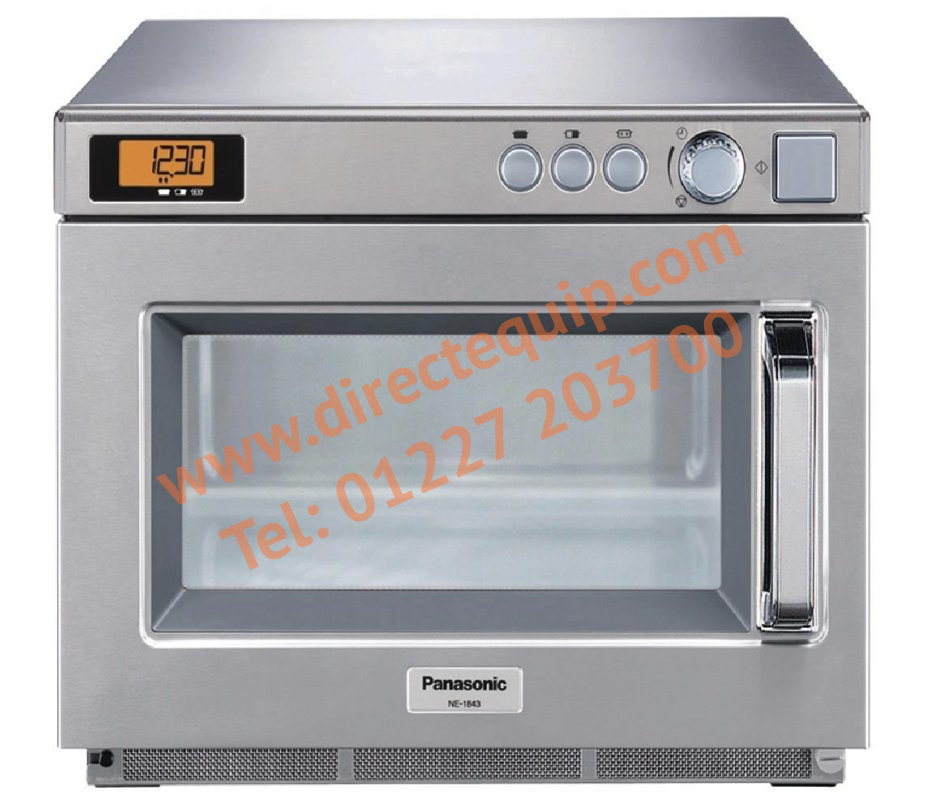 Panasonic NE1843 Microwave Oven with Manual Control 1.8kW
