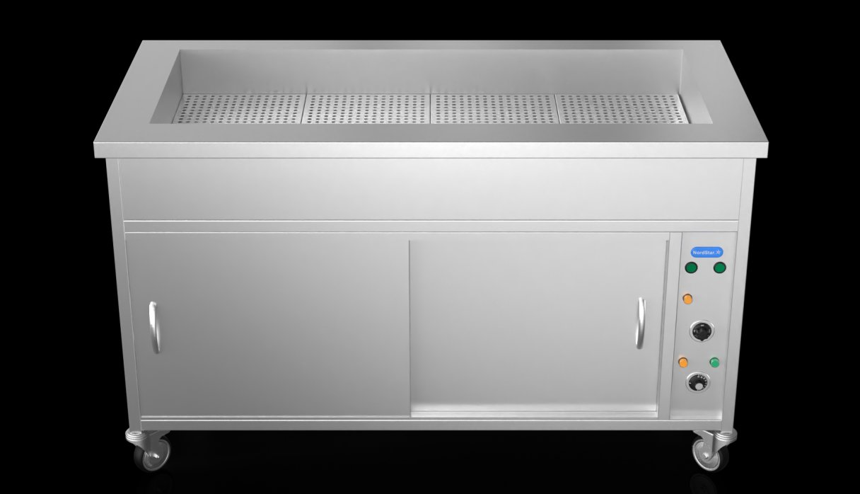 NordStar NSHCBM1500 Bain Marie Top Hot Cupboard W1500mm