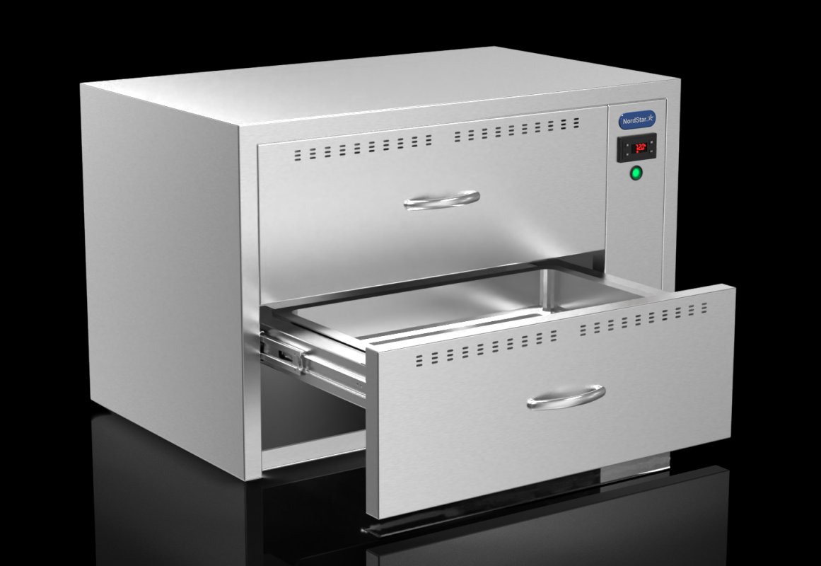 NordStar NSWD2 Hot Holding/Warming Drawers