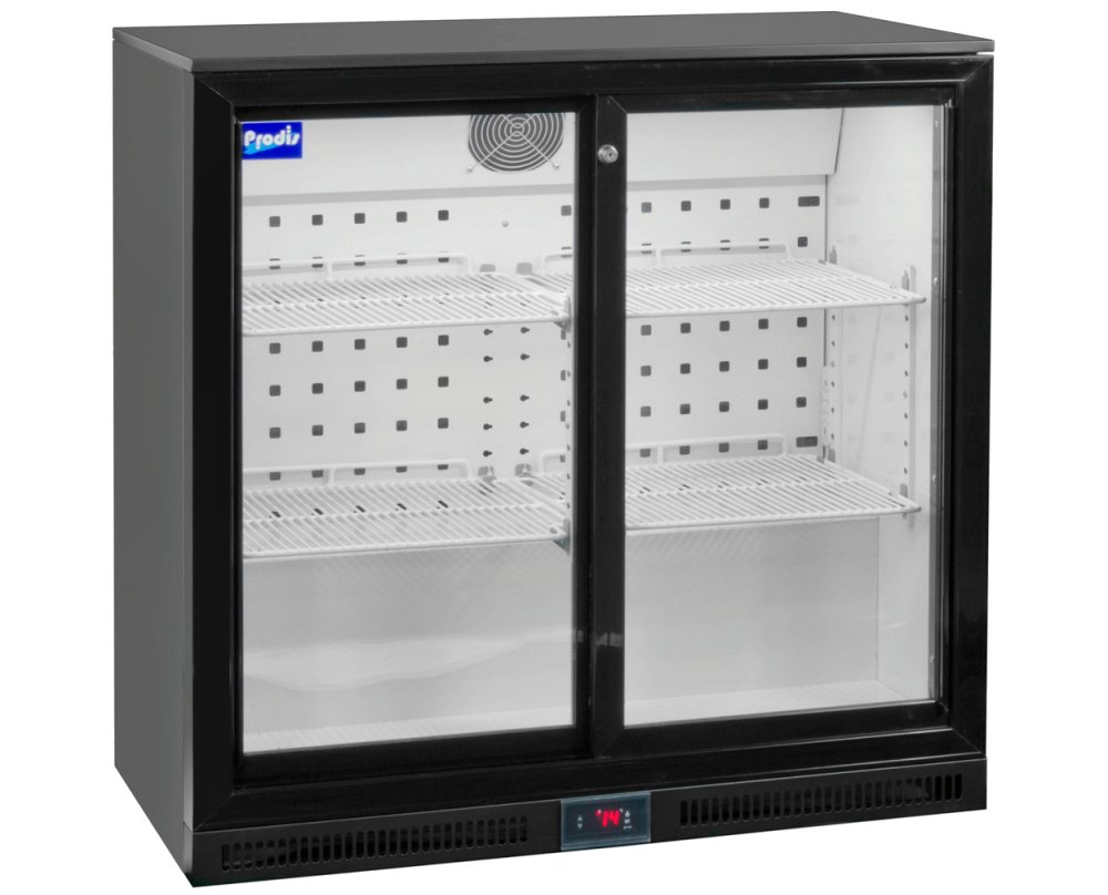 Prodis NT2B-HC Bottle Cooler with Hinged or Sliding Doors
