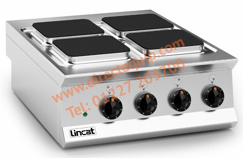 Lincat Electric Hob, Boiling Top 10.4kW Four Plate W600mm OE8012