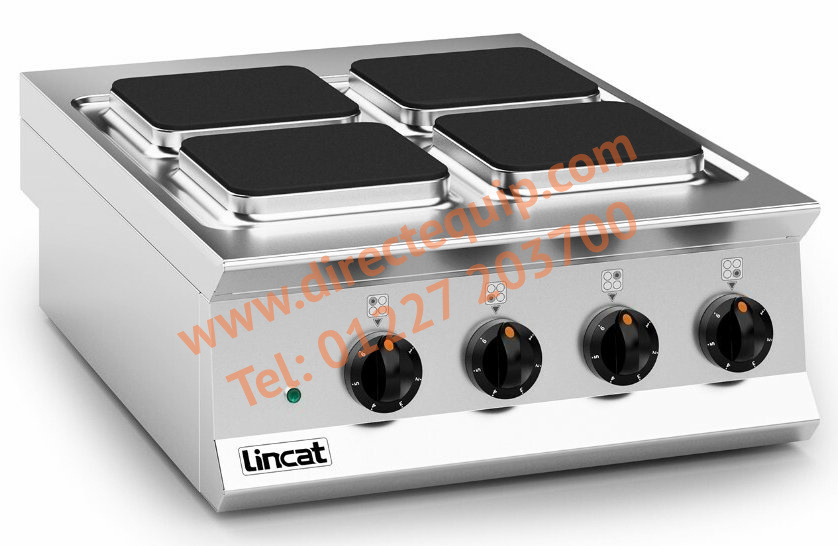 Lincat OE8012 4 Plate Electric Hob, Boiling Top W600mm 10.4kW