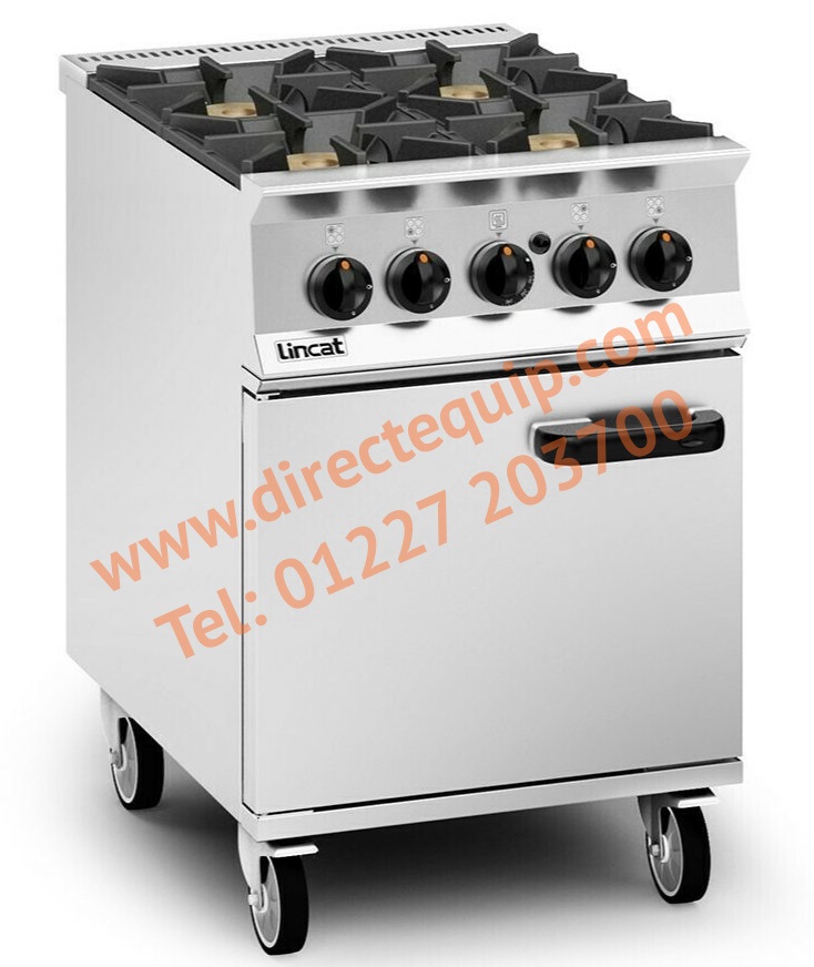 Lincat OG8001 4 Burner Gas Range W600mm