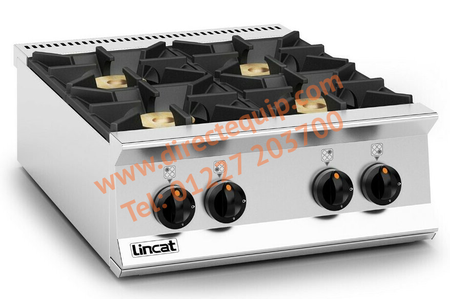 Lincat OG8003 4 Burner Gas Hob W600mm