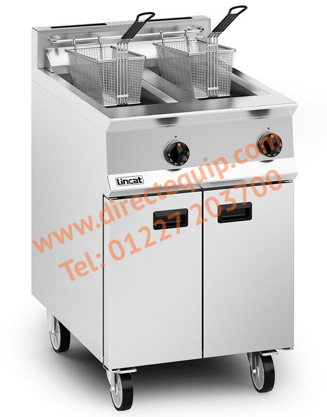 Lincat OG8111 Twin Tank Gas Fryer 2 x 14Ltr