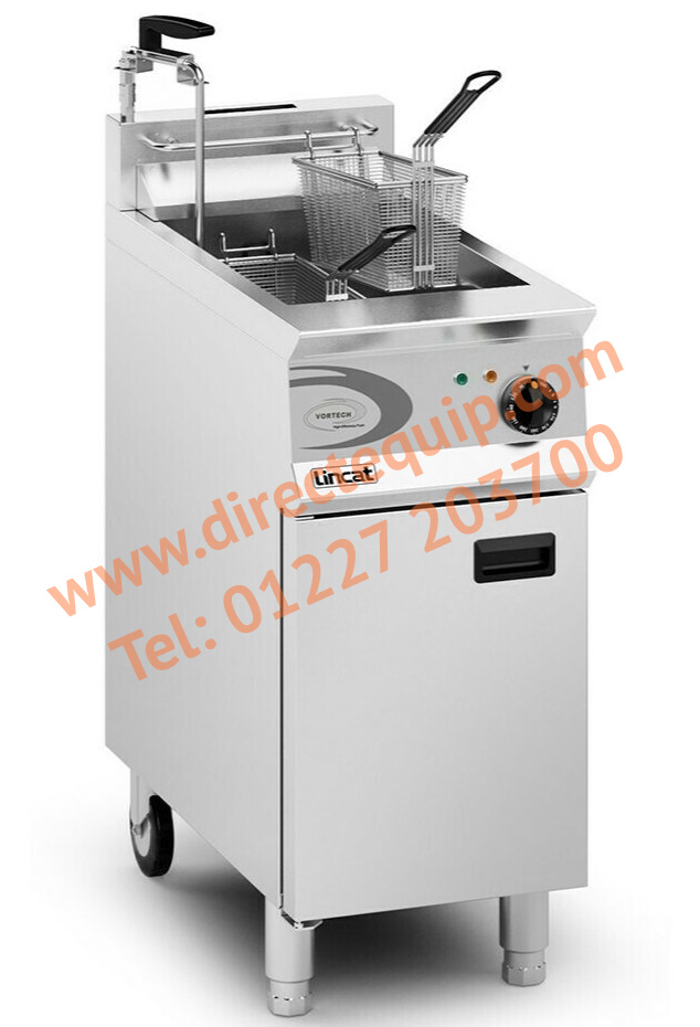 Lincat 16Ltr Vortech Single Tank Gas Fryer + Pump OG8115-OP