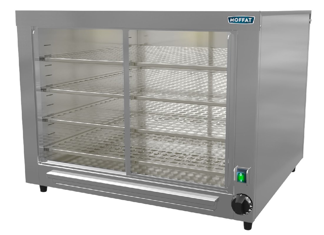 Moffat PC2 Pie Cabinet with Sliding Doors (100 Pies)