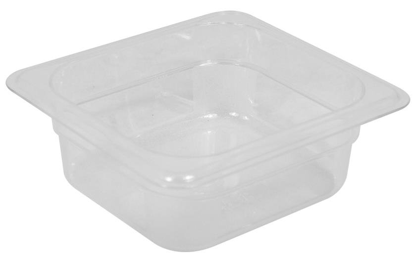 Polycarbonate Food Storage Container GN 1/6