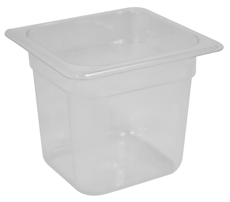 Polycarbonate Food Storage Container GN 1/6