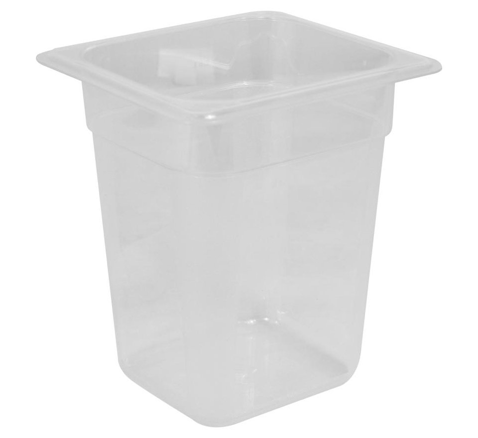 Polycarbonate Food Storage Container GN 1/6