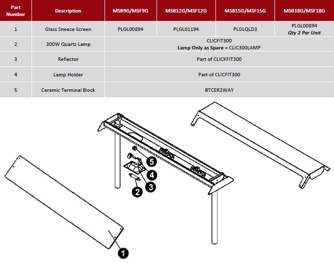 SPARE PARTS DIAGRAM