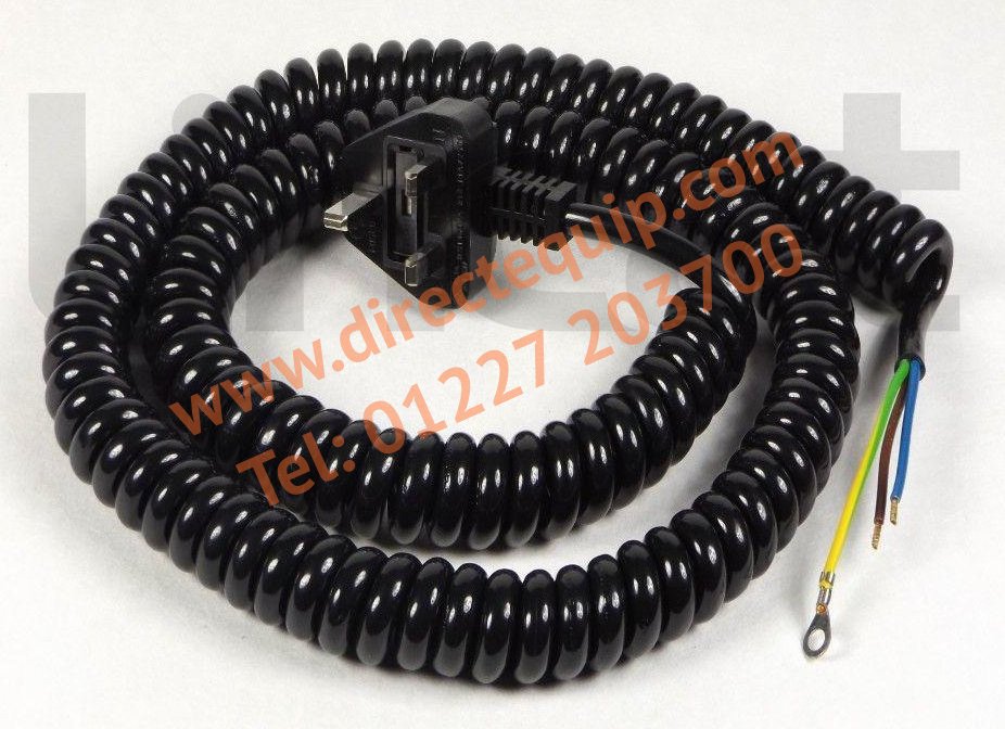 Curly Cord Plug & Lead PL157