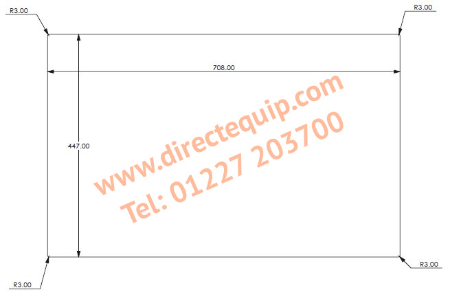 Back Glass (PLGL00708)
