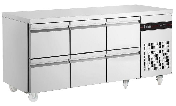 Inomak PN222-HC 6 Drawer GN1/1 Refrigerated Counter W1790 x H890mm