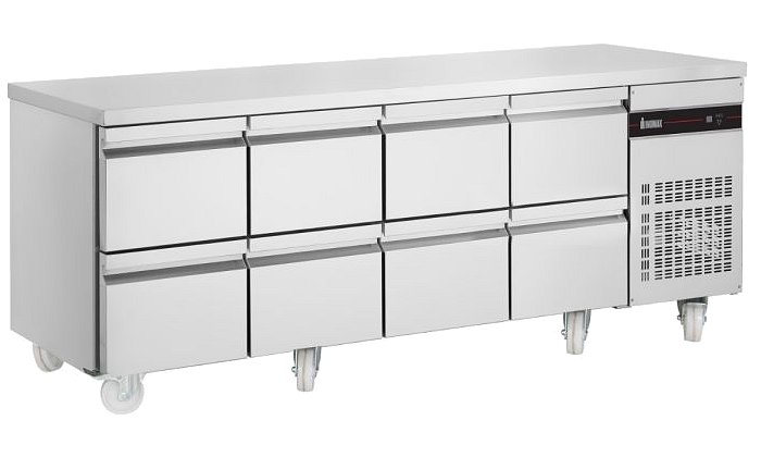 Inomak PN2222-HC 8 Drawer GN1/1 Refrigerated Counter W2240 x H890mm