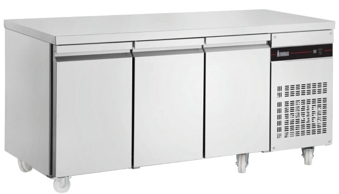 Inomak Refrigerated 1/1 GN Counter 3 Door PN999-HC