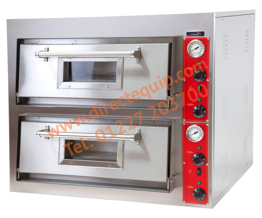 Pantheon PO4+4 Double Pizza Oven 2 x 4.2kW