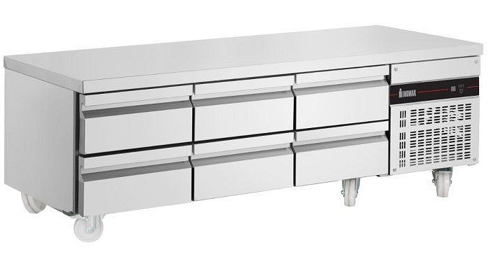 Inomak PWN333-HC 6 Drawer Refrigerated Snack Counter W1790 x H620mm