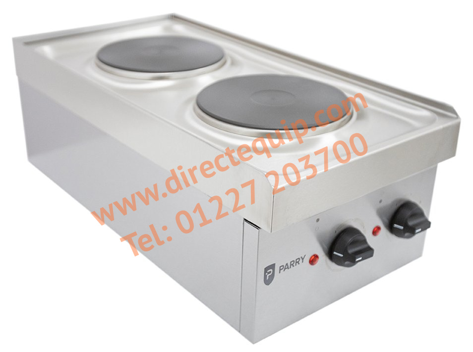 Parry N1870 2 Plate Electric Hob, Boiling Top W300mm 3kW