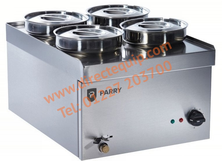 Parry NPWB4 Wet Well Round Pot Bain Marie