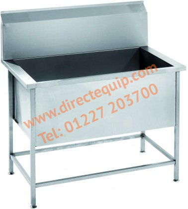 Stainless Steel Utility Sinks in 2 Sizes