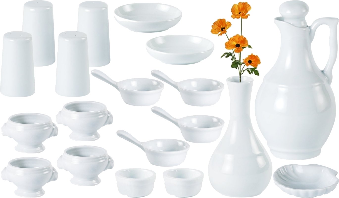 Condiments, Dip Pots & Table Accessories