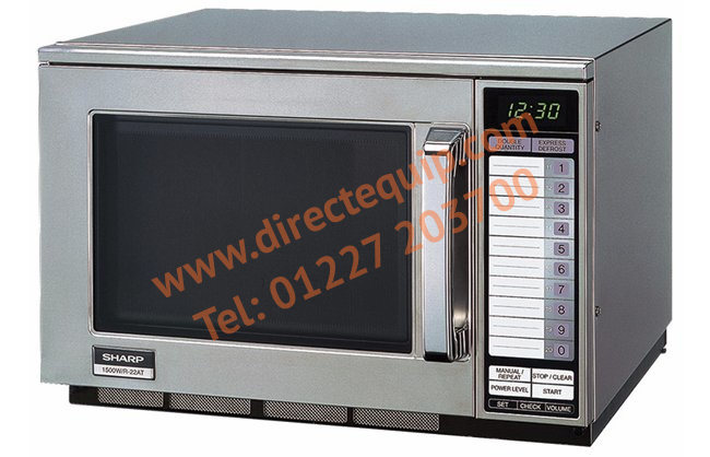 Sharp R22AT Microwave Oven 1.5kW