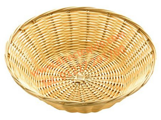 Round Polyrattan Baskets