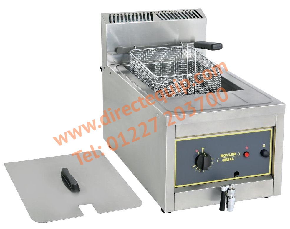 Roller Grill RFG12 12Ltr Single Tank Table Top Gas Fryer