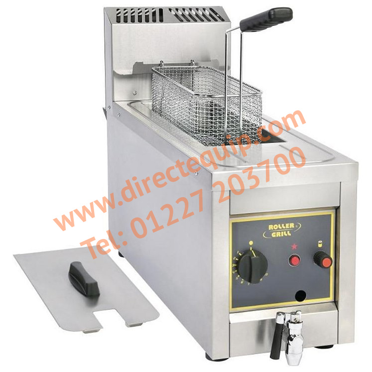 Roller Grill Single Tank Gas Fryer 8Ltr RFG8