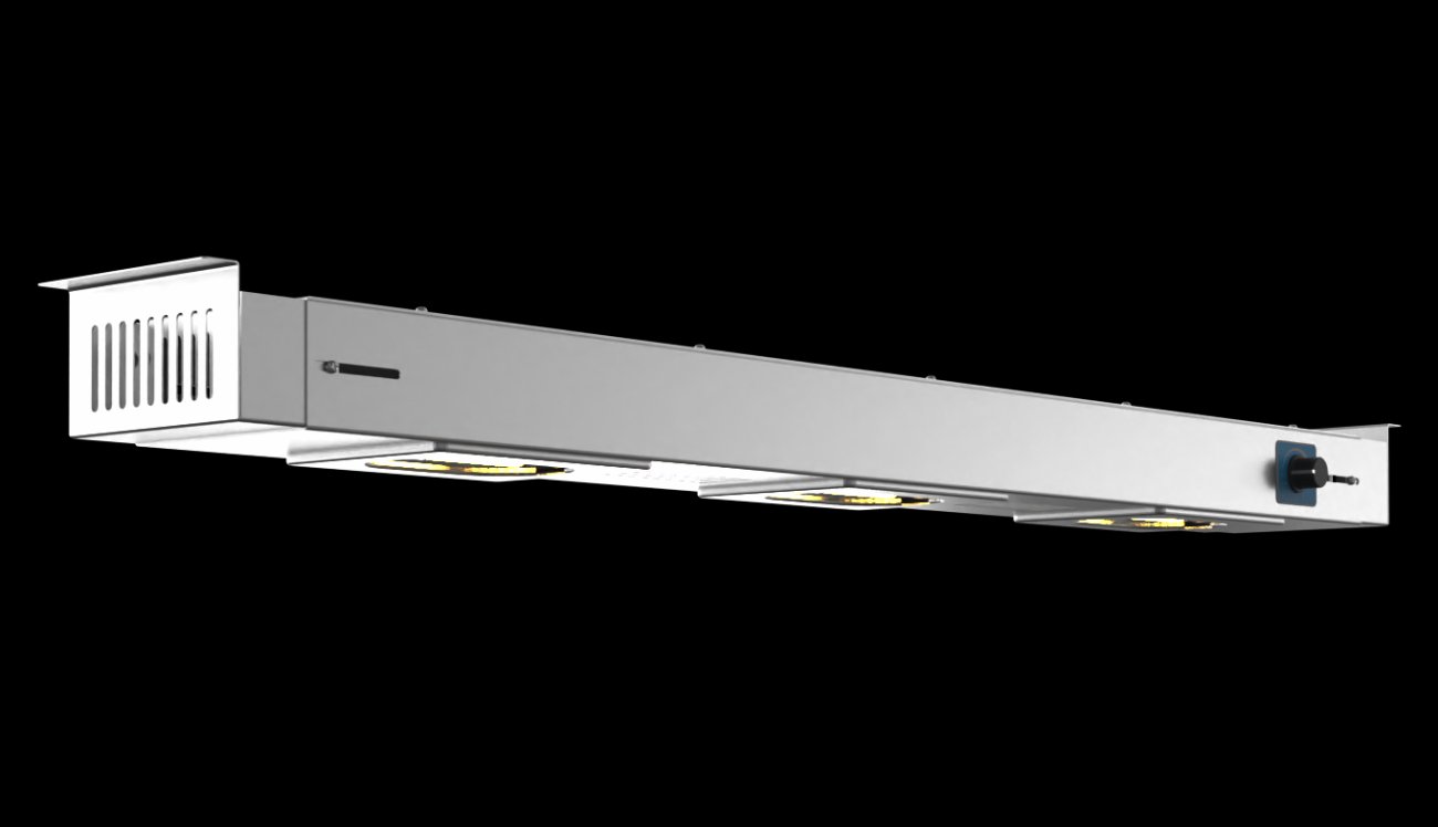 Width Adjustable Gantry Heat Lamp Unit 1000 to 1100mm