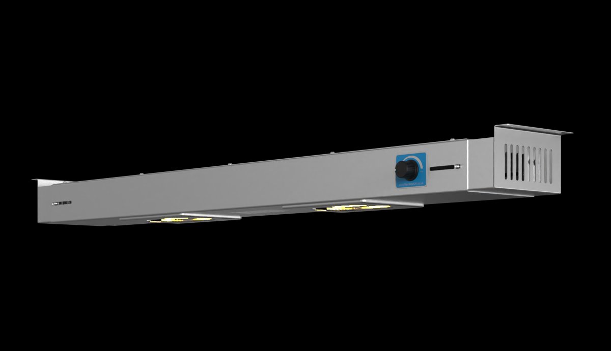 Width Adjustable Gantry Heat Lamp Unit 900 to 1000mm
