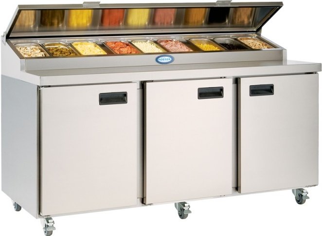 Refrigerated Pizza & Salad Prep Counters