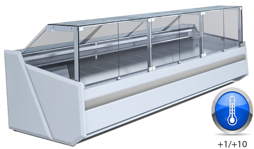 Igloo Samos Refrigerated Serve Over Counter in 5 Sizes
