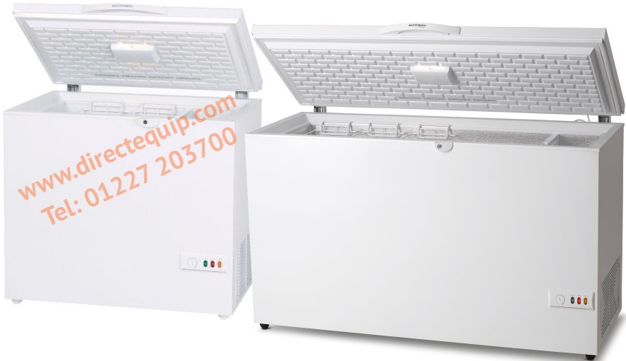 Vestfrost Super-Efficient White Chest Freezers SB200, SB300, SB400