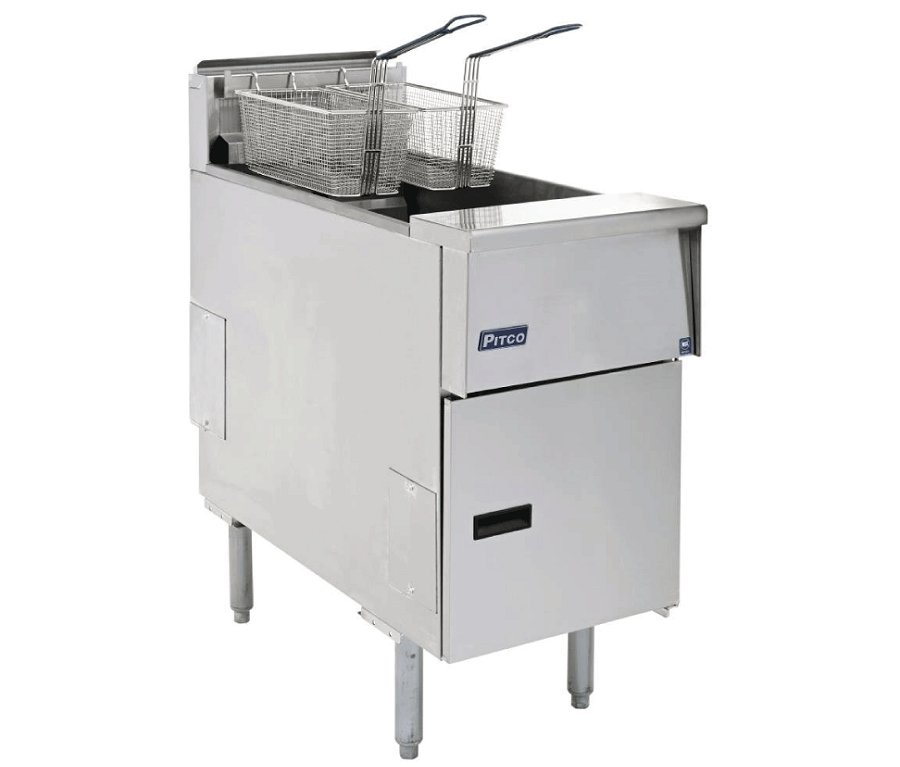 Pitco SE14S-SSTC Single Tank Fryer Solstice Electric Series 23Ltr