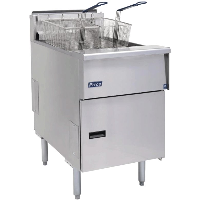 Pitco SE18S-SSTC Single Tank Fryer Solstice Electric Series 38Ltr