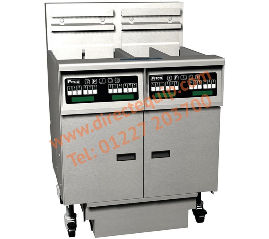 Pitco SEH50/FD-FF Electric Fryer Solstice Fryersuite Series 2 x 23Ltr